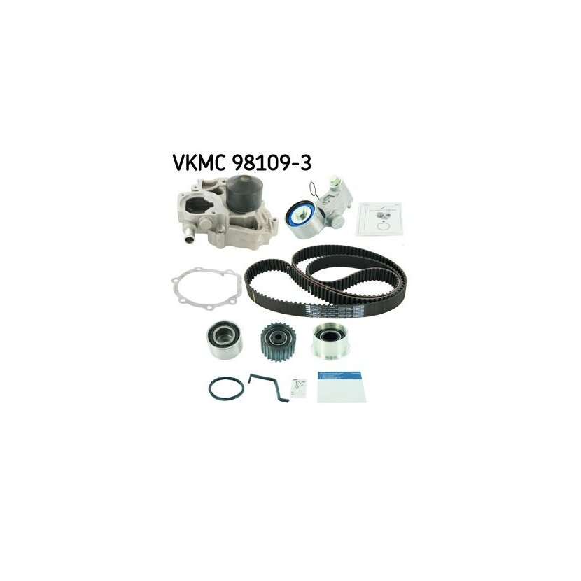 SKF Wasserpumpe + Zahnriemensatz VKMC 98109-3 - VKMC981093 für 13028-AA181