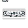 SKF Wasserpumpe + Zahnriemensatz VKMC 98109-3 - VKMC981093 für 13028-AA181