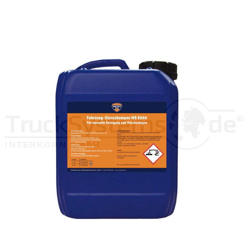 Fahrzeugshampoo MB6000 10 kg  - 2510000003 - ZPR0 1000545525000