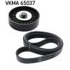 SKF Keilrippenriemensatz VKMA 65037 - VKMA65037 für 06F 903 137 L
