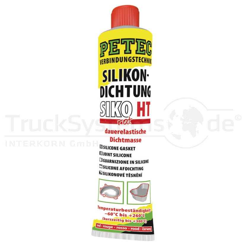 Hochtemperatur-Silikondichtung 70ml rot - 41412610