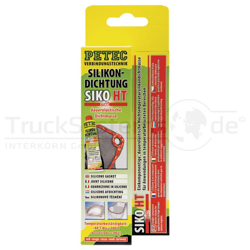 Hochtemperatur-Silikondichtung 70ml rot - 41412610