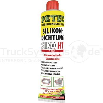 Hochtemperatur-Silikondichtung 70ml rot - 41412610