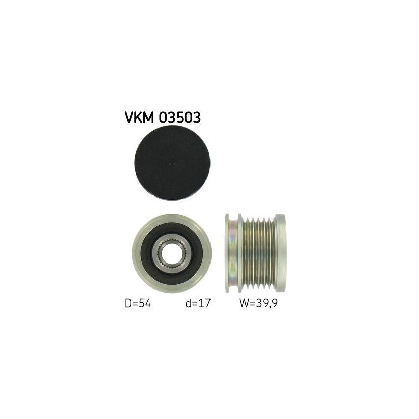 SKF Generatorfreilauf VKM 03503 - VKM03503 für 12 04 378