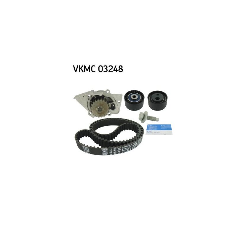 SKF Wasserpumpe + Zahnriemensatz VKMC 03248 - VKMC03248 für 0816.E4
