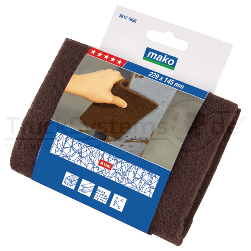 MAKO Schleif-Vlies 145x229mm 8612 18SB  - 861218SB