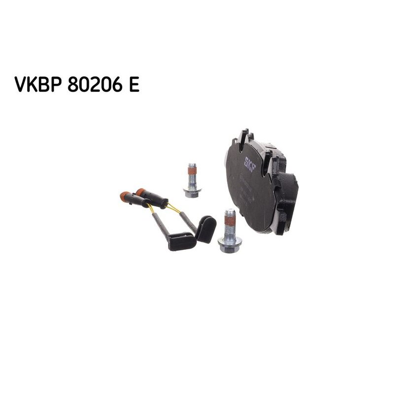 SKF Bremsbelagsatz, Scheibenbremse VKBP 80206 E - VKBP80206E für 000 421 6110