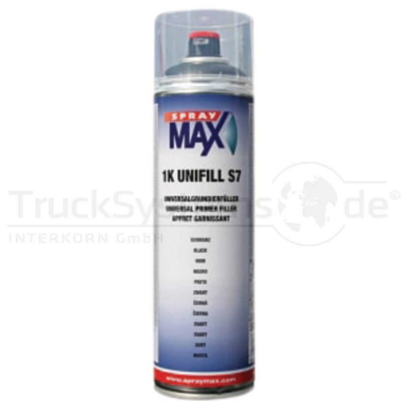SPRAYMAX 1K Unifill S7 schwarz SprayMax 500ml  - 680 413 - 4015962888661 - 680413