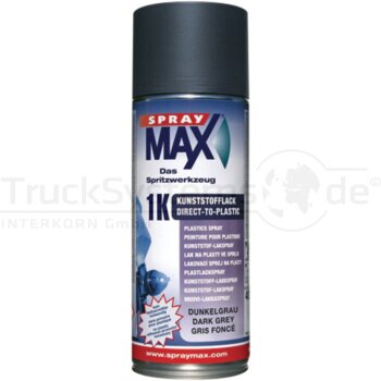 SPRAYMAX 1K DTP-Kunststofflack Dunkelgrau 400 ml  - 680...