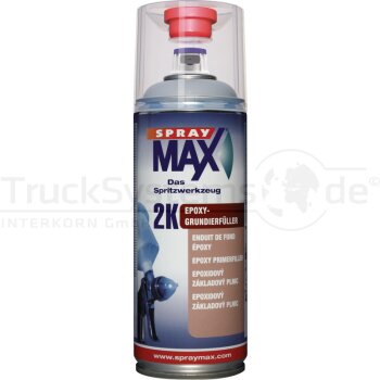 SPRAYMAX 2K Epoxy-Grundierfüller Grau 400 ml  - 680...