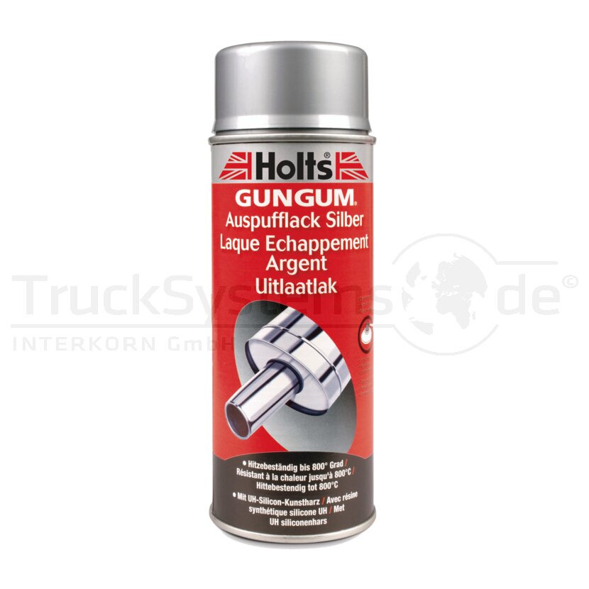 Holts Gun Gum Auspufflack Silber  - 3200192 - 5010218011434