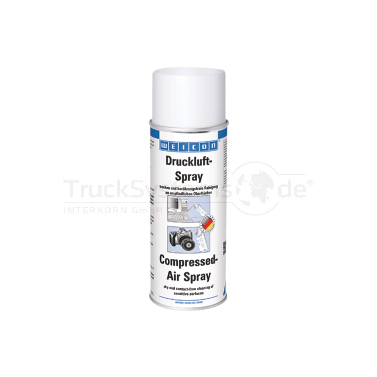 WEICON Druckluft-Spray 400ml Spraydose - 50011620400 - 4024596014469