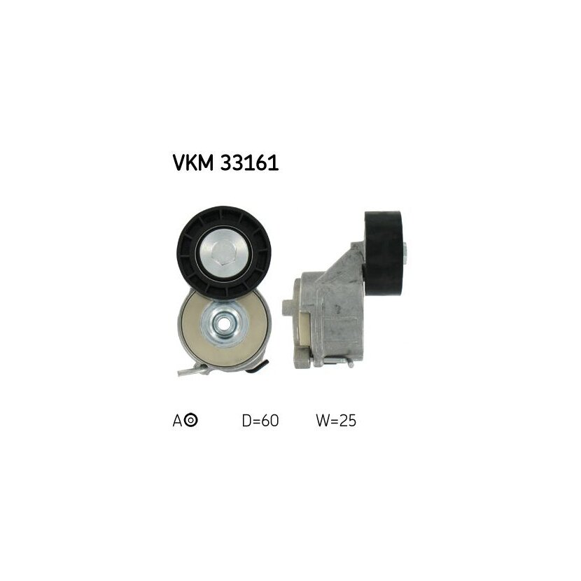 SKF Riemenspanner, Keilrippenriemen VKM 33161 - VKM33161 für 16 114 248 80