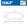 SKF Bremsbelagsatz, Scheibenbremse VKBP 80076 - VKBP80076 für 4106 061 24R