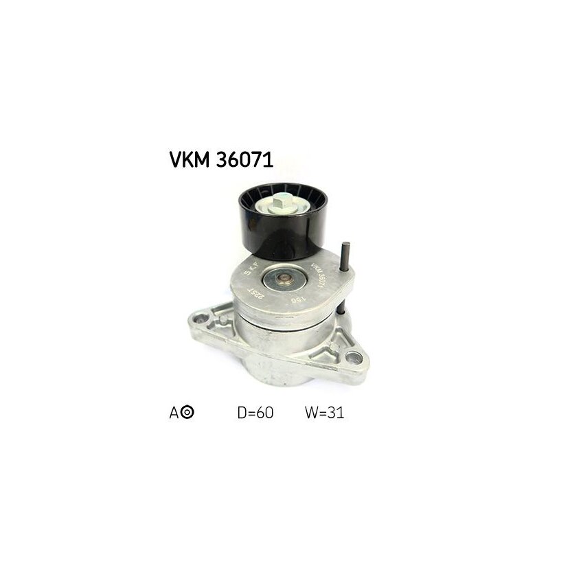SKF Keilrippenriemensatz VKMAF 36107 - VKMAF36107 für 11955-00Q0B