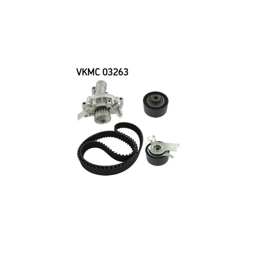 SKF Wasserpumpe + Zahnriemensatz VKMC 03263 - VKMC03263 für 0816.C2
