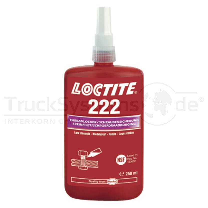 LOCTITE  222 Schraubensicherung 10 ml  - 267358