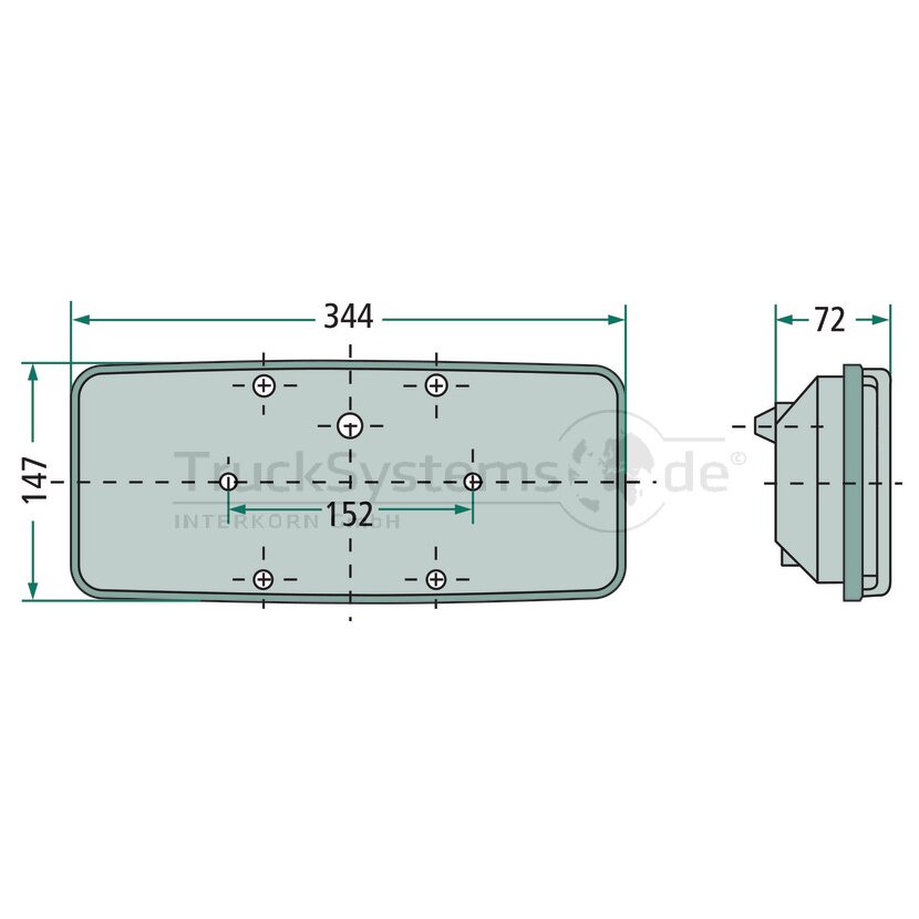 Hella Heckleuchte 2SE003167031 - 2SE 003 167-031