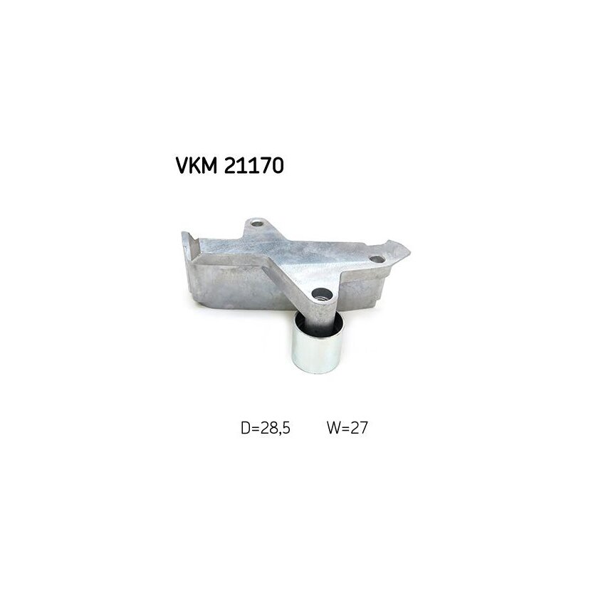 SKF Umlenk-/Führungsrolle, Zahnriemen VKM 21170 - VKM21170 für 06A 109 181