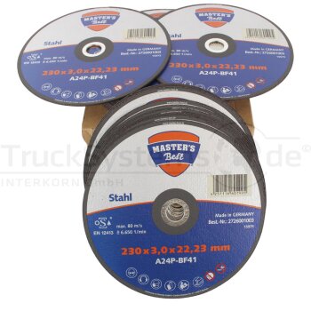 Trennscheibe gerade Durchmesser230x3 VPE 25  - 210366 -...