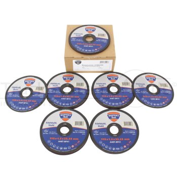 Trennscheibe VA/ST gerade Durchmesser115x1 5 VPE25  -...