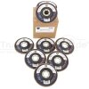 Fächerschleifscheibe Durchmesser115mm K60 VPE 10  - 210351 - 624243000