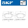SKF Bremsbelagsatz, Scheibenbremse VKBP 80766 E - VKBP80766E für 5741585