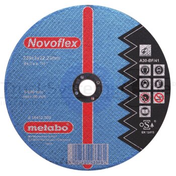 RHODIUS Trennscheibe Freihand-STAHL 230x3 0x22 23 mm  -...