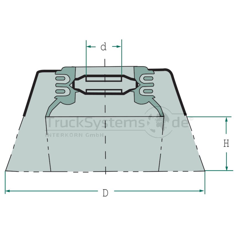 RHODIUS Topfbürste 100x30xM14mm  - 353018