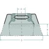RHODIUS Topfbürste 100x30xM14mm  - 353018