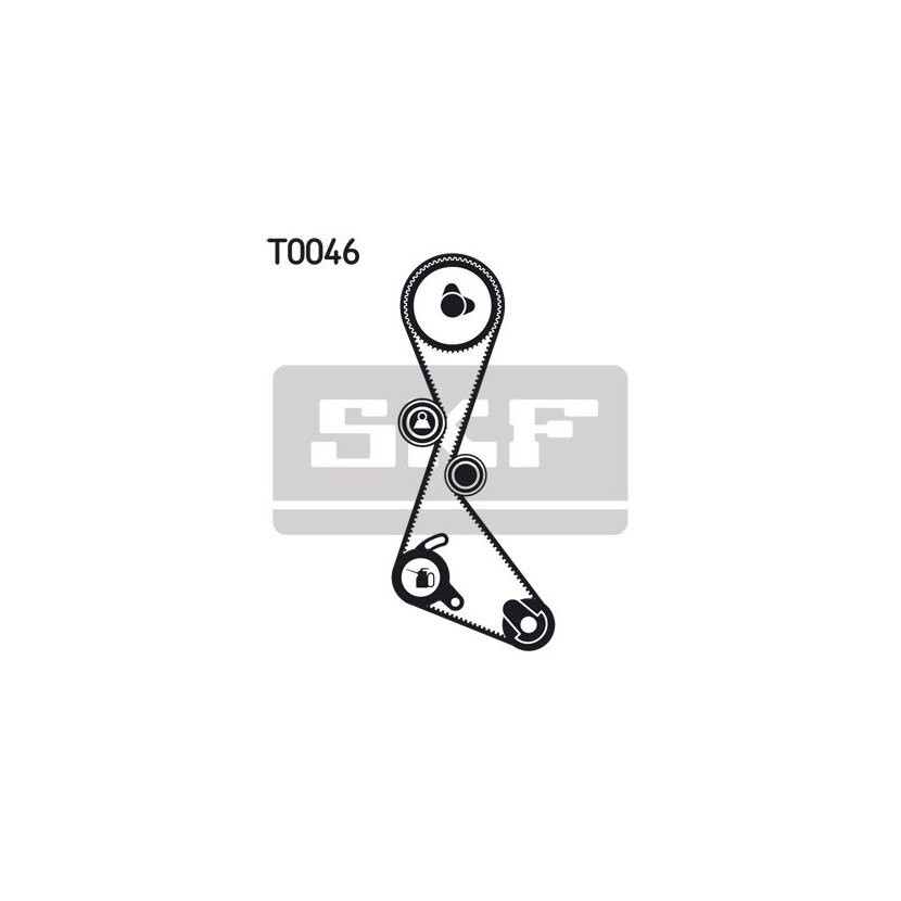 SKF Zahnriemensatz VKMA 06101 - VKMA06101 für M343741