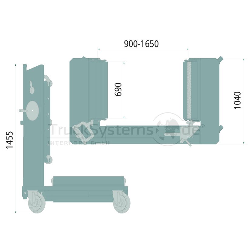 AC Hydraulic A/S Radmontagegerät WT 1500 NT 1 5 t - 6102000