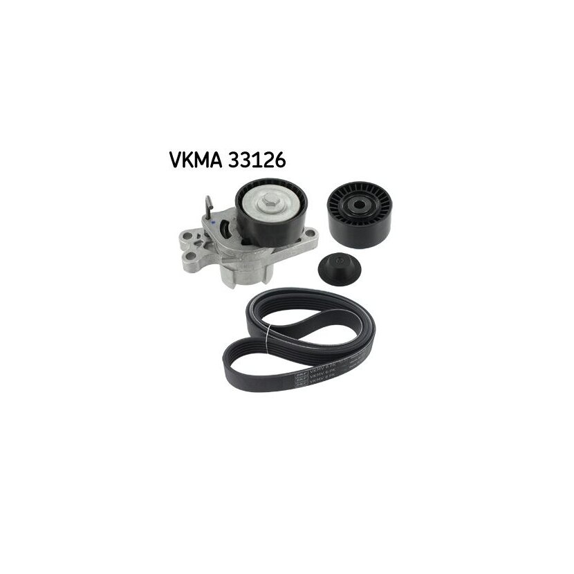 SKF Keilrippenriemensatz VKMA 33126 - VKMA33126 für 16 114 229 80