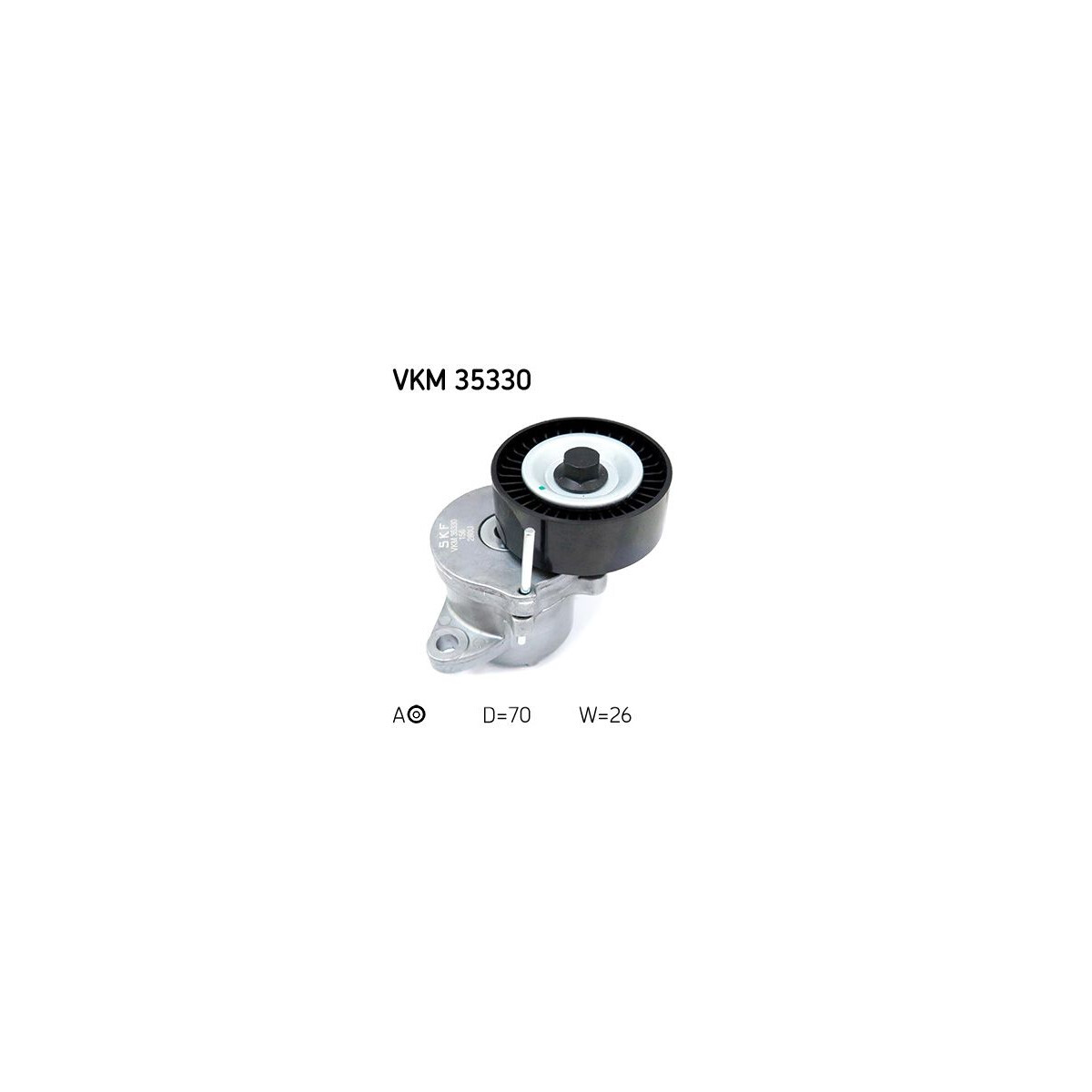SKF Riemenspanner, Keilrippenriemen VKM 35330 - VKM35330 für 13 40 269