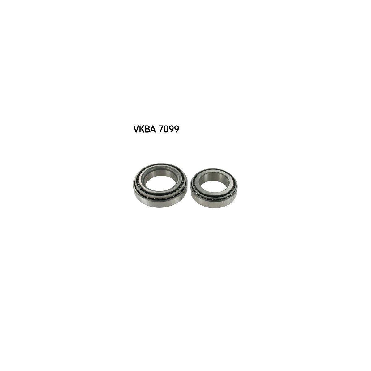 SKF Radlagersatz VKBA 7099 - VKBA7099 für 0634049
