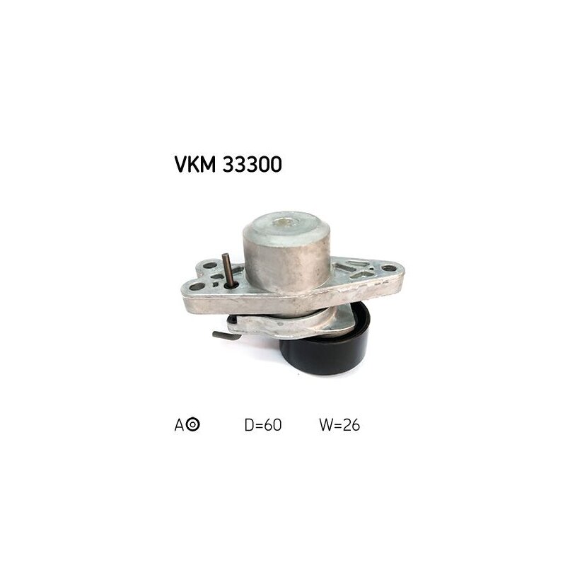 SKF Riemenspanner, Keilrippenriemen VKM 33300 - VKM33300 für 16 114 245 80