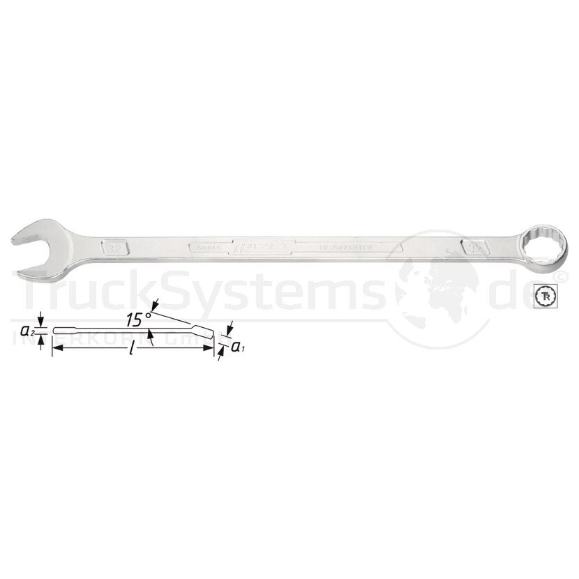 HAZET Ring-Maulschluessel 600LG-19  - 600LG19