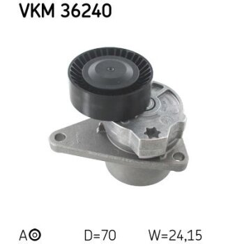 SKF Riemenspanner, Keilrippenriemen VKM 36240 - VKM36240...