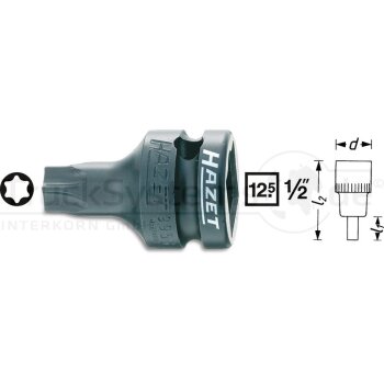 HAZET Torx Kraft-Schraubendr.-Einsatz 995S-T40  - 995ST40