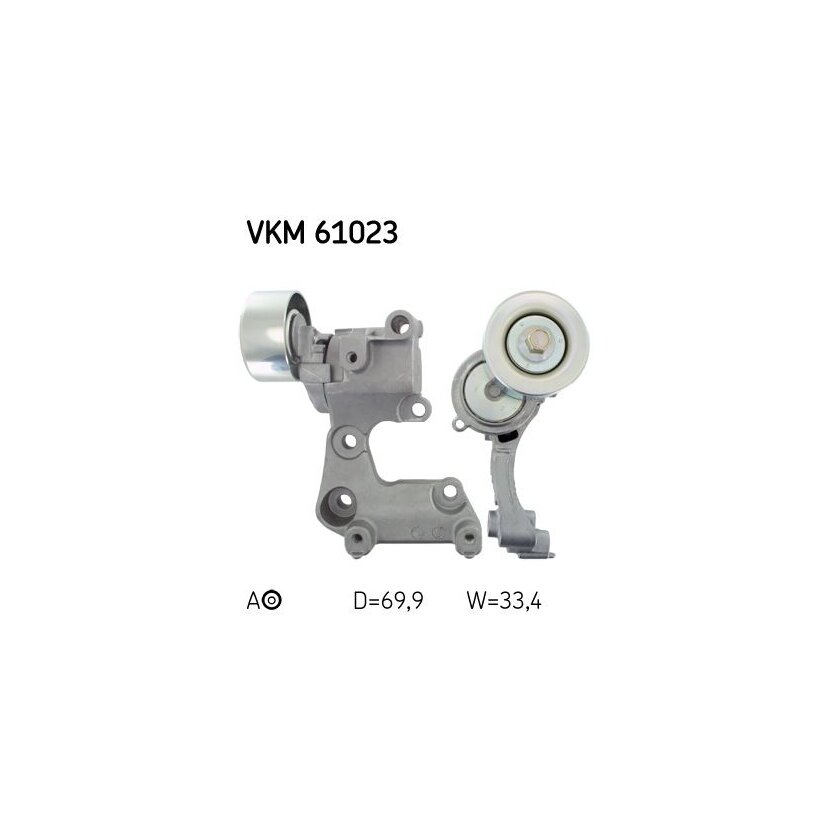 SKF Riemenspanner, Keilrippenriemen VKM 61023 - VKM61023 für 16620-31040