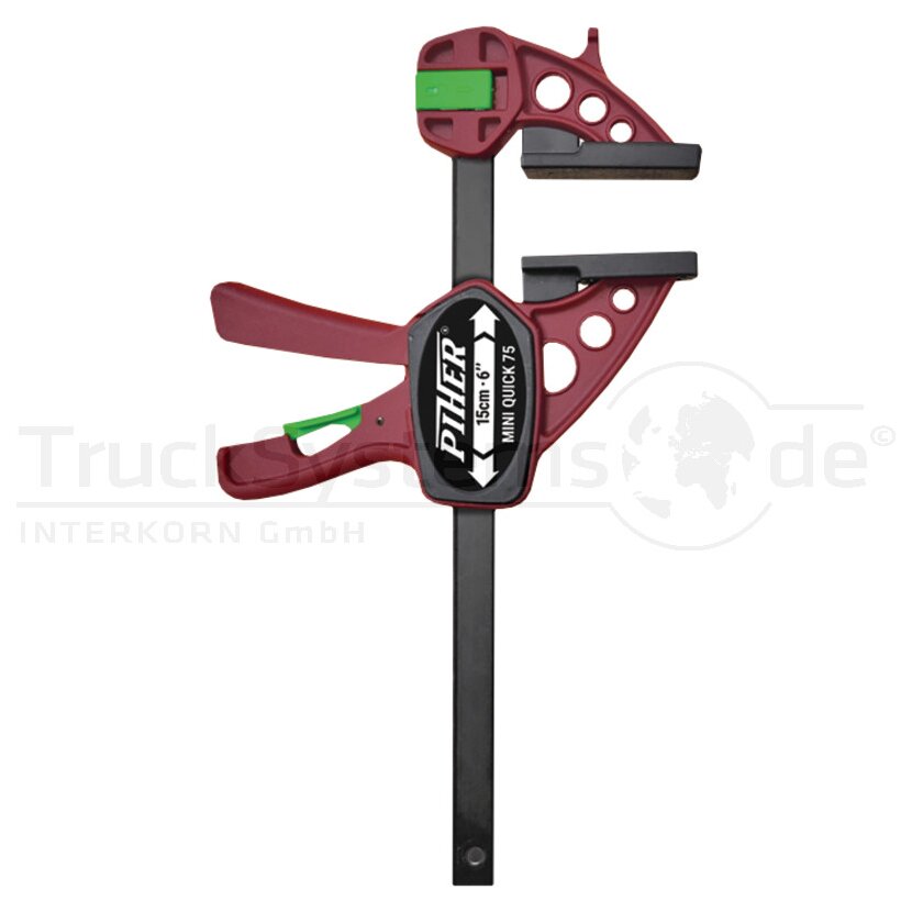 PIHER Einhandzwinge Extra Quick Piher 150x80mm Nr.: 52615  - 8422473526153