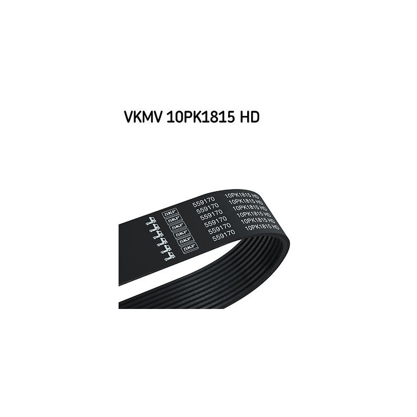 SKF Keilrippenriemen VKMV 10PK1815 HD - VKMV10PK1815HD für 9069936696