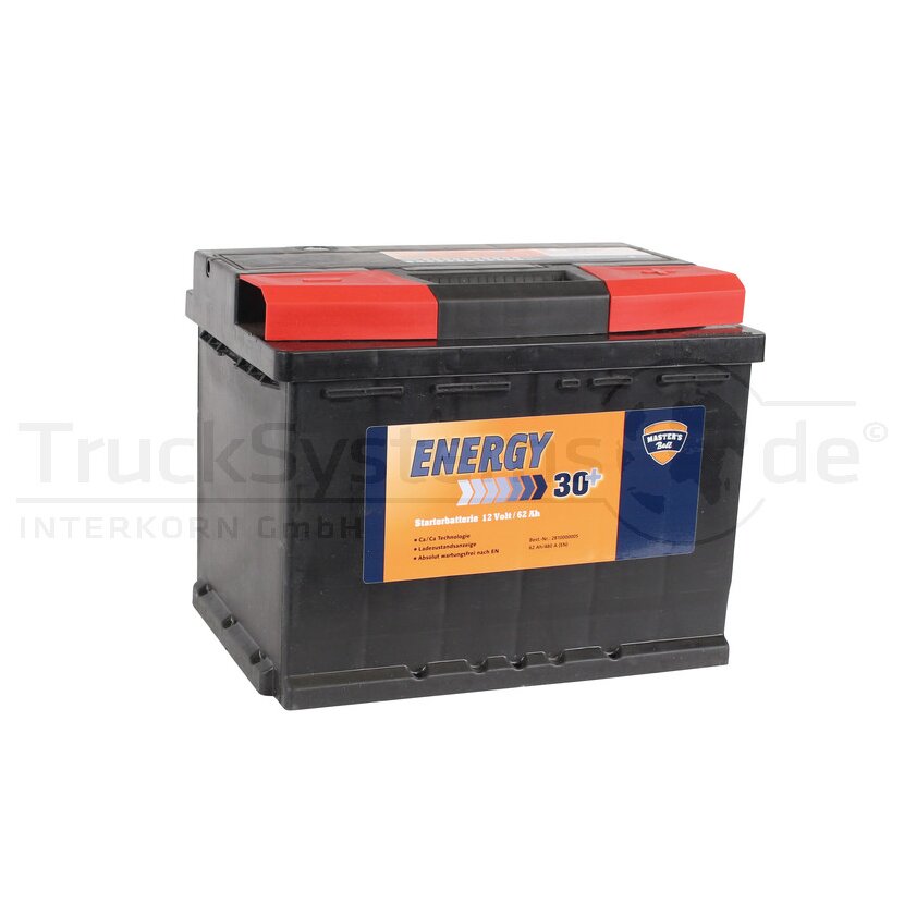 Starterbatterie 12 Volt 62Ah  - GB 56219-12(BHAD) - 010562050101 - GB5621912(BHAD)