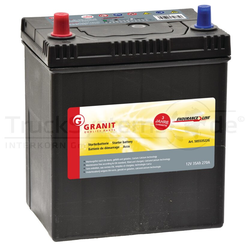 Batterie 12V 35Ah gefuellt - 58553522G, 94,07 € 