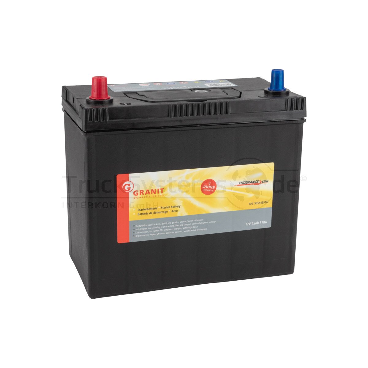 Batterie 12V 45Ah gefuellt - 58554551G