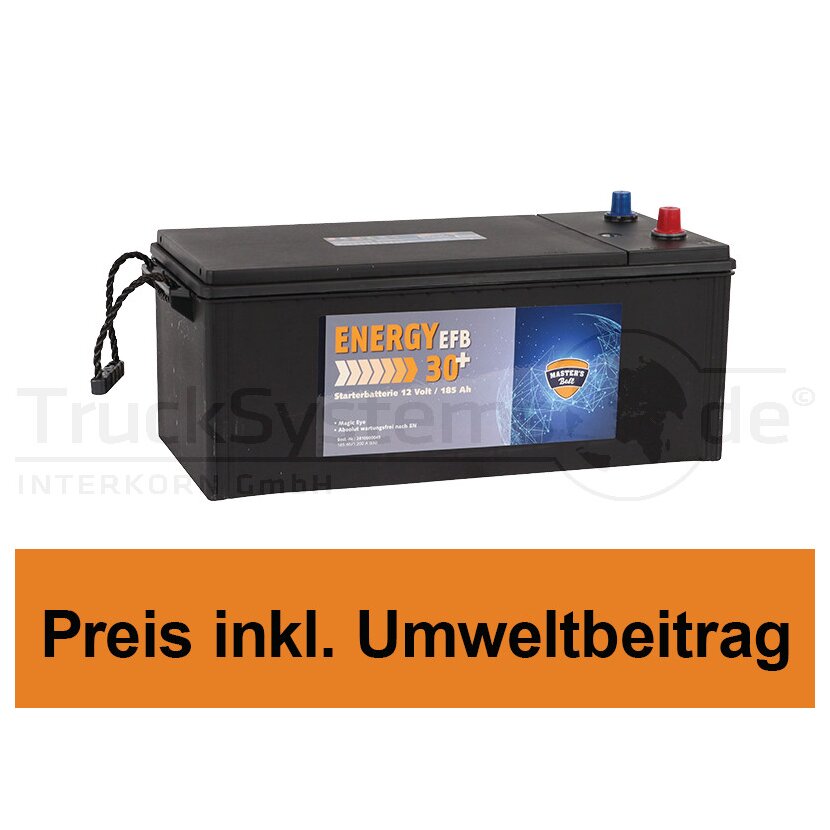 Starterbatterie EFB 12 Volt 185 AH - GB EFB 68032(MIX) - 4251116616098 - GBEFB68032(MIX)