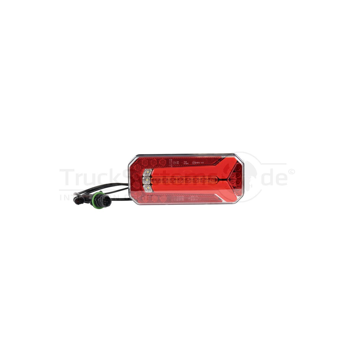 Heckleuchte LED 12/24V AMP - 1123 DD L/P C - - 1123DDLPC