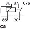 Wechsler-Relais 5-polig 24 Volt  - 9 9704 5 - 4RD007903011 - 997045