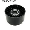 SKF Umlenk-/Führungsrolle, Keilrippenriemen VKMCV 51069 - VKMCV51069 für 000 550 00 33