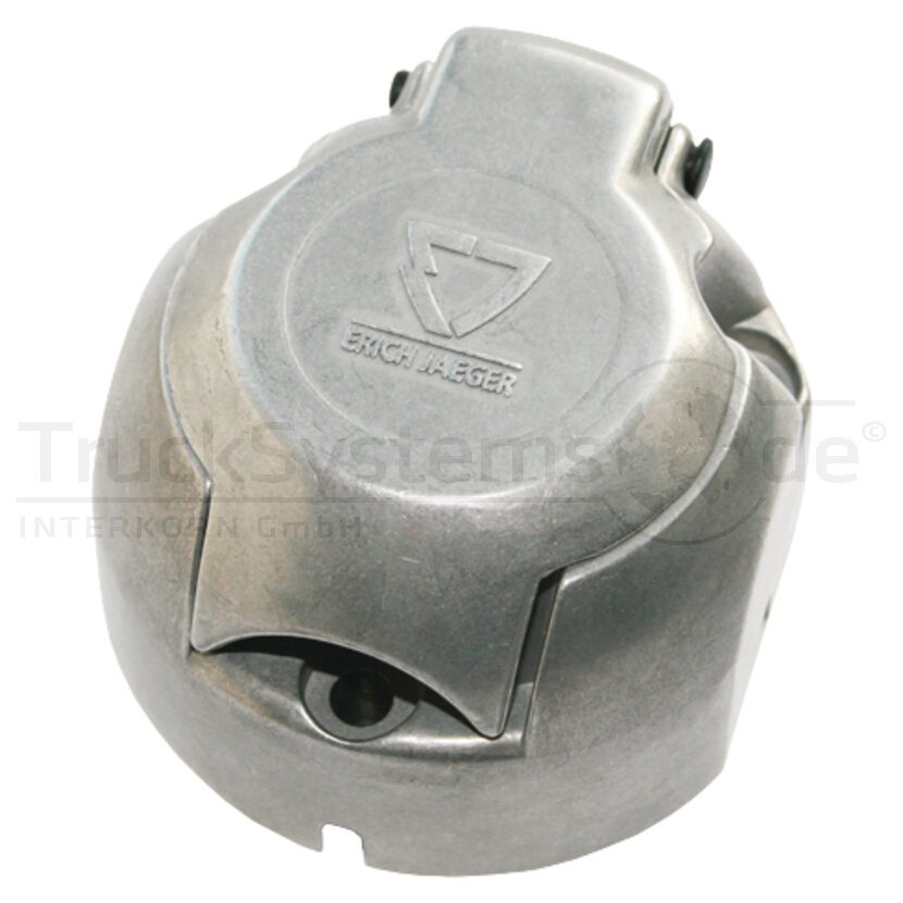 ERICH JAEGER Steckdose 12 Volt 7 polig Metall  - 101285 - 4023085201182